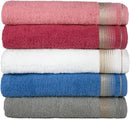 Kit 5 Toalhas de Rosto Elegancê - bemore
