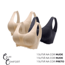 Kit 3 Unidades [Pague 1, Leve 3] - Sutiã CalmComfort - Bemore