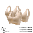 Kit 3 Unidades [Pague 1, Leve 3] - Sutiã CalmComfort - Bemore